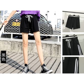 Quần đùi nữ , quần đui nữ chất thun co giản tốt MS 2 sọc Chely_fashion