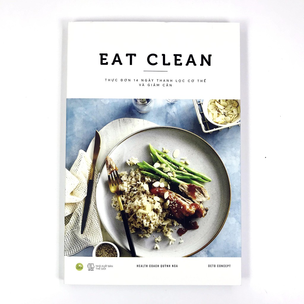 Sách - Eat Clean - Thực Đơn 14 Ngày Thanh Lọc Cơ Thể Và Giảm Cân