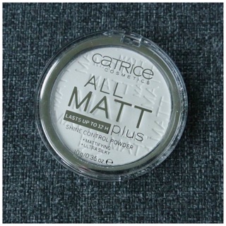 Phấn phủ catrice all matt trắng