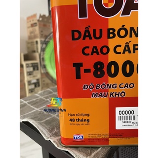 Dầu bóng cao cấp TOA T-8000 (lon 850ml)