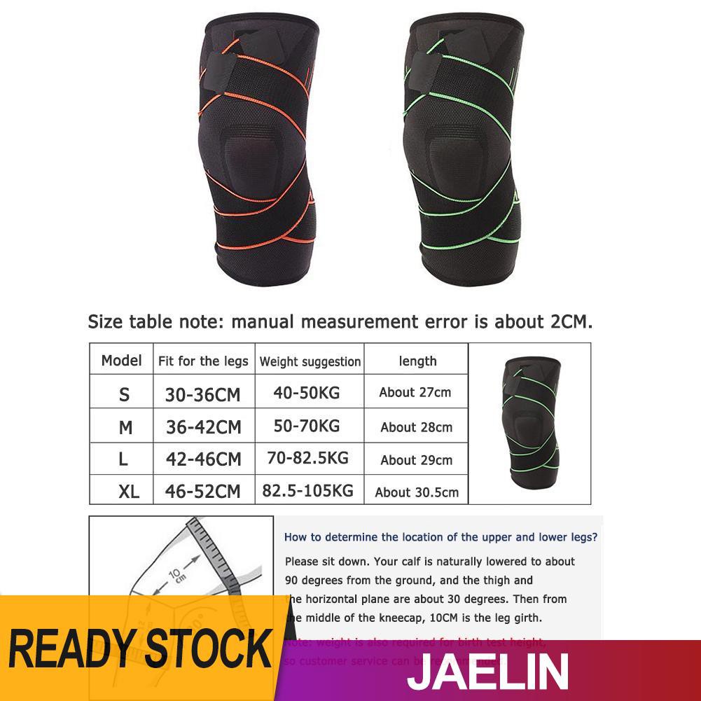 Băng quấn đầu gối co giãn hỗ trợ tập thể thao chạy bộ