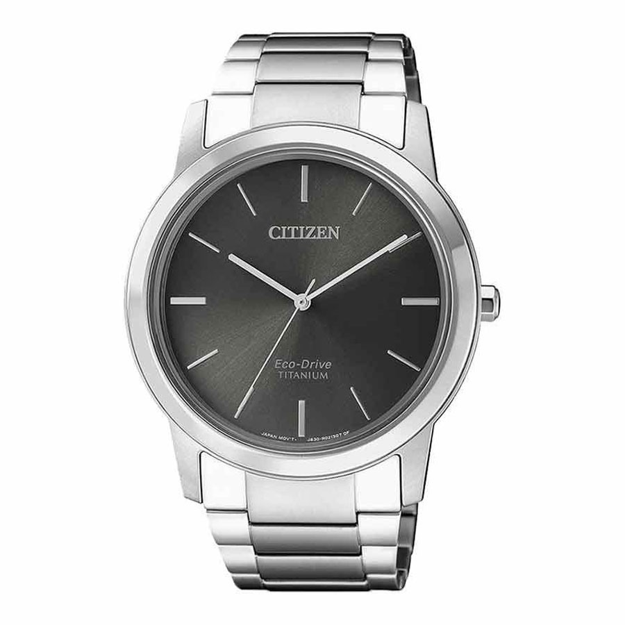 Đồng Hồ Nam Citizen Dây Titanium AW2020-82H - Mặt Xám (Sapphire)