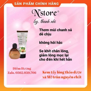 Combo Kem Tẩy Lông Thảo Dược và Mỡ Trăn Nguyên Chất