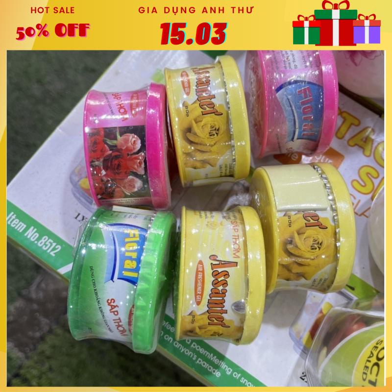 Sáp Thơm Phòng Bông Tuyết Pax 100g - Sáp Thơm Phòng Ngủ Khử Mùi Làm Thơm Phòng Tiện Dụng