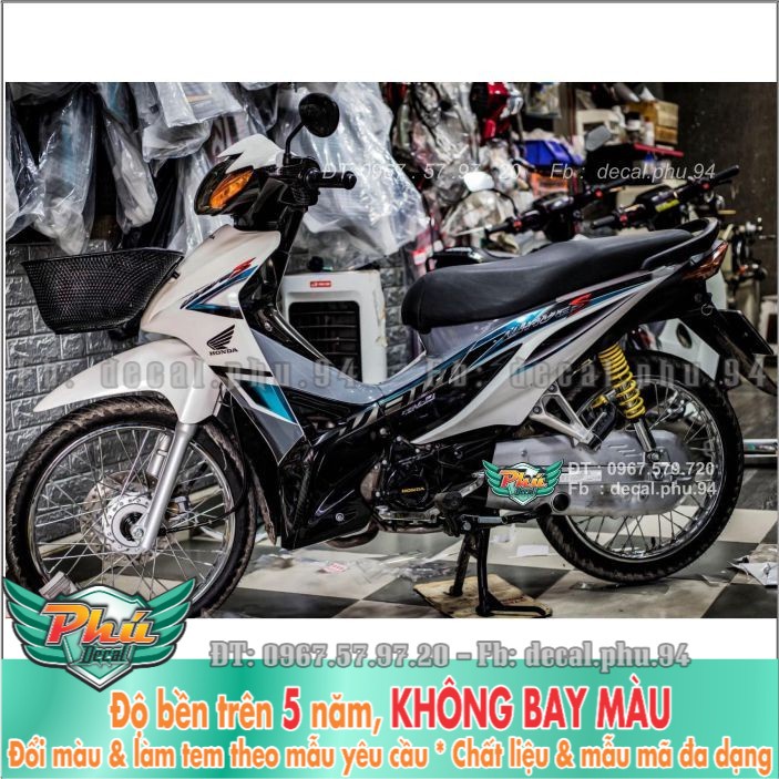 Tem rời Wave S Trắng Crom (B) -1