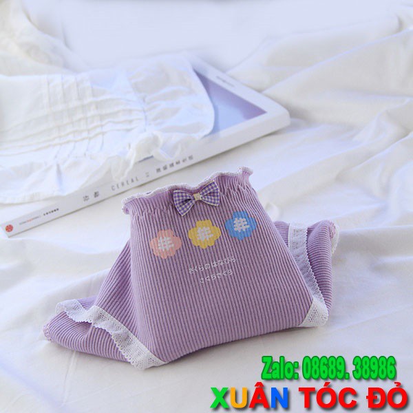  SỈ ZALO RẺ HƠN NHIỀU_ Quần Lót 5 Kiểu Hoa Đào Trắng Tím Cực Đẹp 5108 | BigBuy360 - bigbuy360.vn