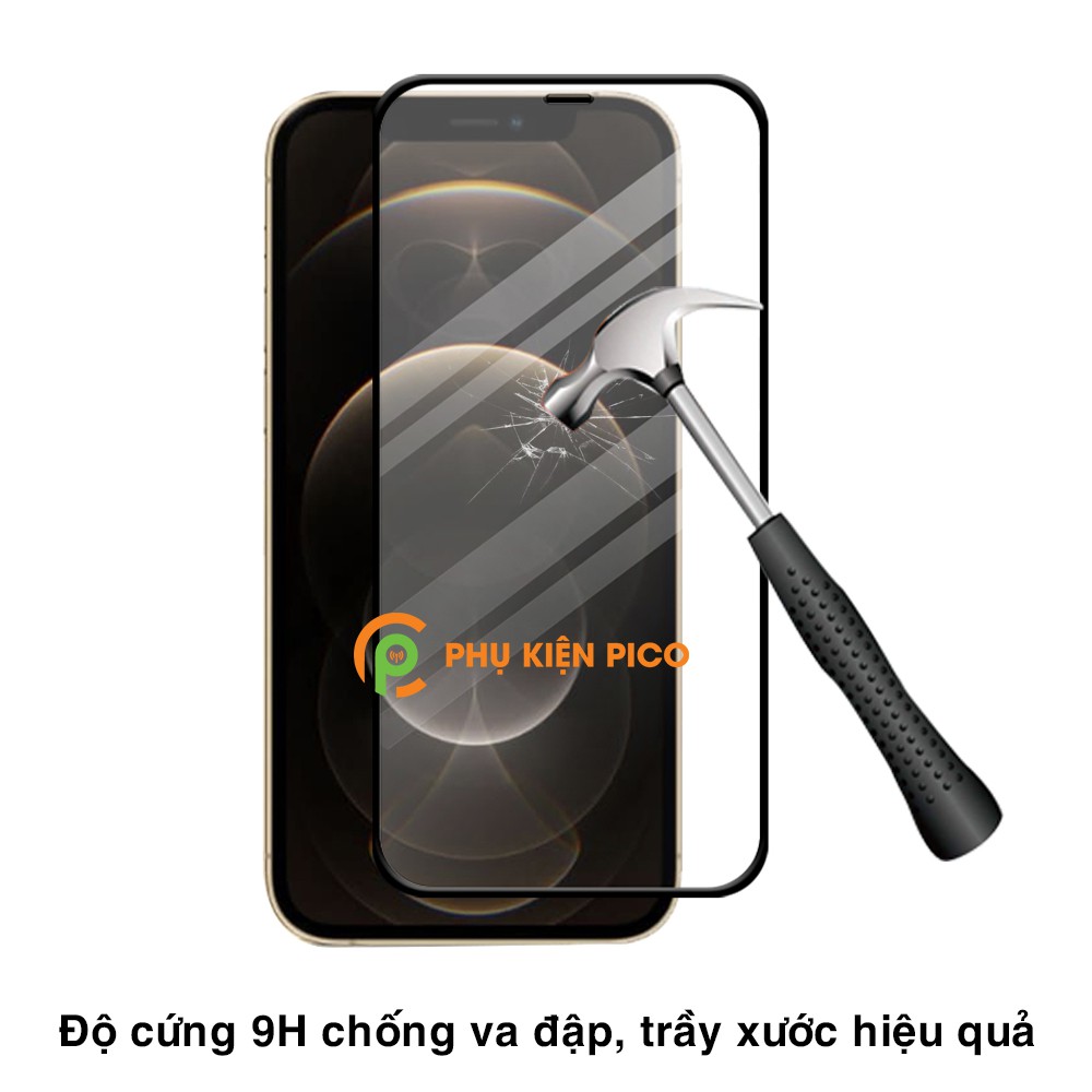Cường lực Iphone 12 Mini chính hãng Gor fulll màn hình chống bám vân tay cho Iphone 12 Pro