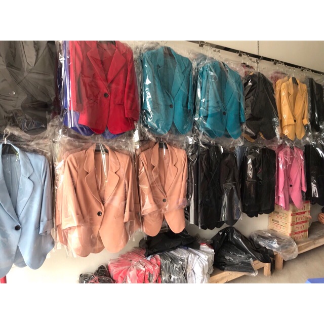 Sale Áo Vest ,Véc hàng thiết kế đủ màu đủ sz tay lỡ dài công sở