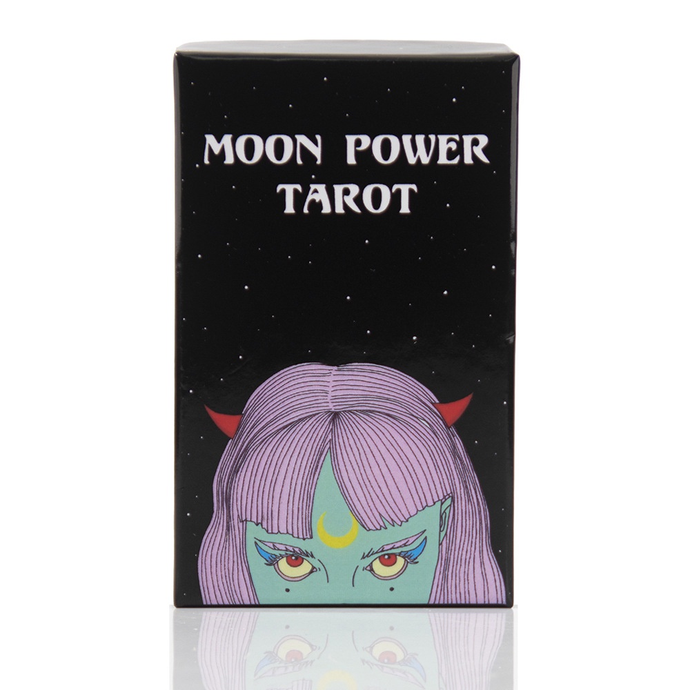 [Mạ Cạnh Size Gốc] Bộ Bài Moon Power Tarot 78 Lá Bài 7x12 Cm Hộp Cứng Cao Cấp Kèm Hướng Dẫn S72