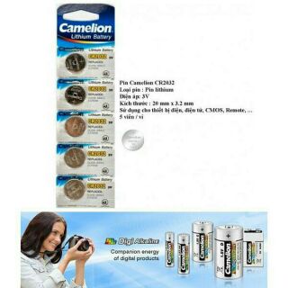 Pin Lithium Battery CR2032
