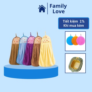 Khăn lau tay nhà bếp treo - Khăn lau bếp - Khăn lau tay, bát đĩa treo tường