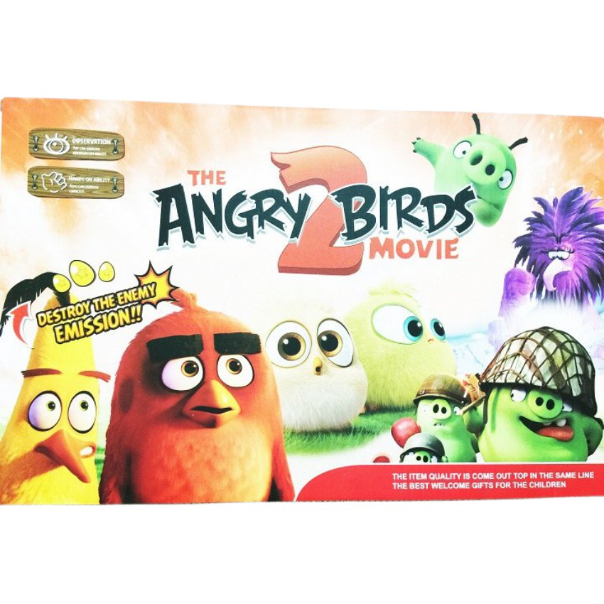 Đồ Chơi Angry Bird KINPOW Gồm Nhiều Chi Tiết Nhân Vật, Mô Phỏng Thực Tế Game, Chơi theo Đội Nhóm