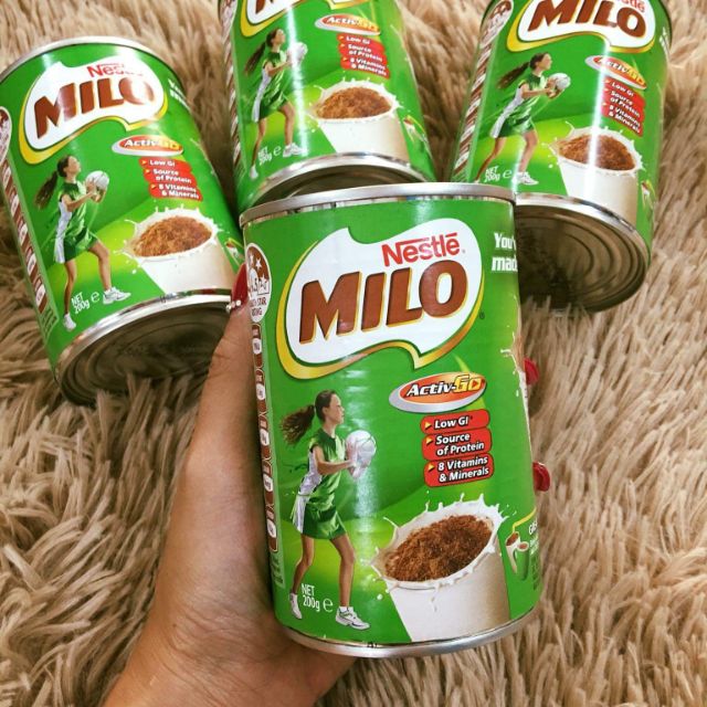 Milo Úc về hộp 200gr tiện lợi nhỏ gọn