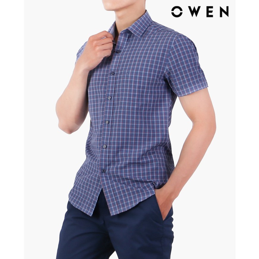 Áo sơ mi ngắn tay OWEN Regularfit - AR22676NT