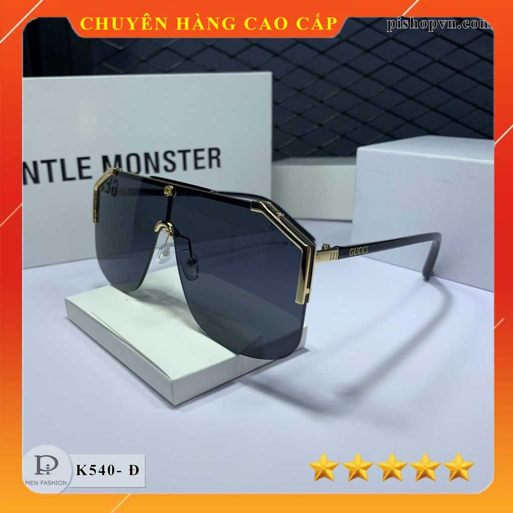 Kính Thời Trang Nam Cao Cấp - Kính Tuấn Hưng Viền Mạ Vàng K540 shopthoitrang