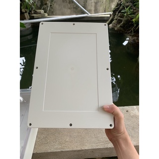 Hộp nhựa abs 380x260x105 nắp nhựa đục