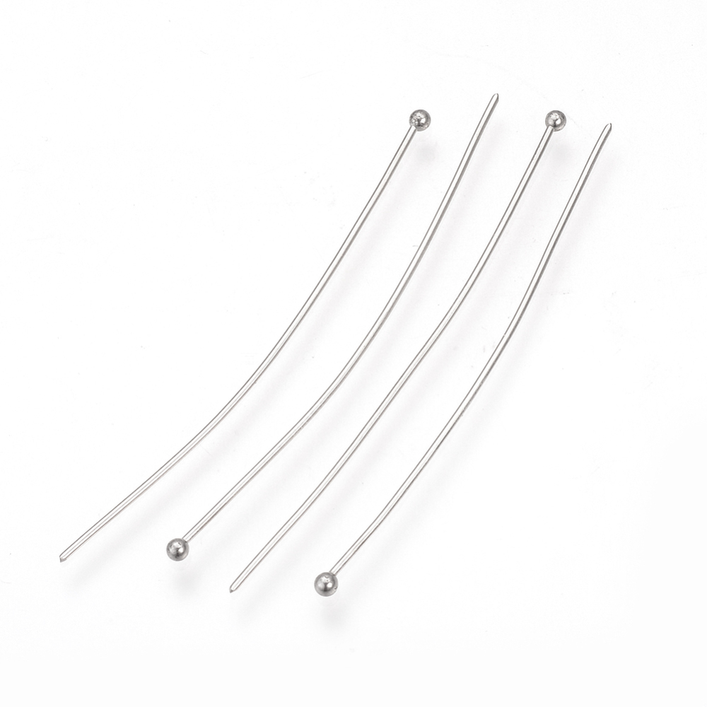 Bộ 20 Cái 100 Cái Chốt Đầu Bi Bằng Thép Không Gỉ Mạ Vàng 304 Kích Thước 20-50mm