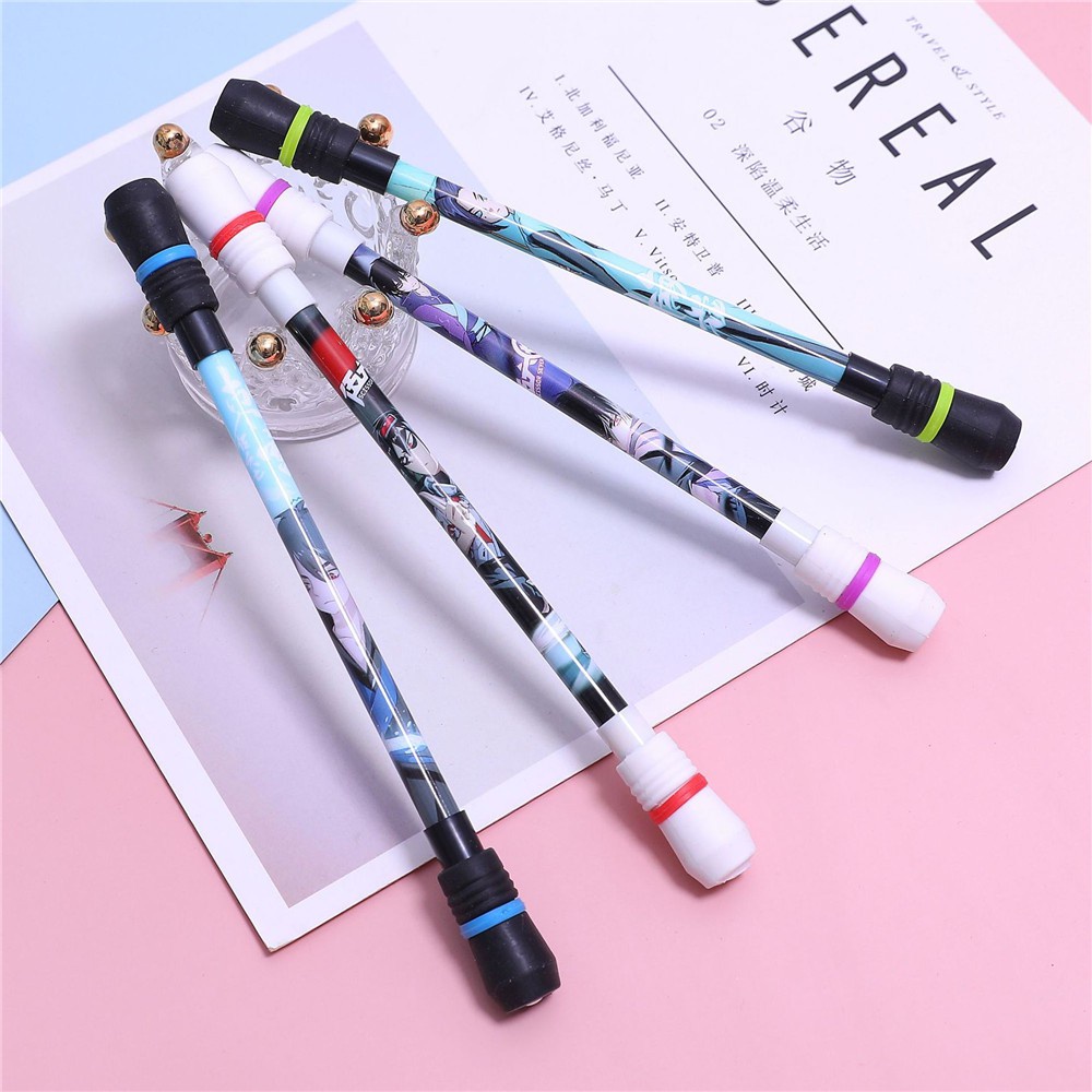 Bút Xoay Có Đèn LED Thiết Kế Chống Trượt Giúp Giảm Căng Thẳng