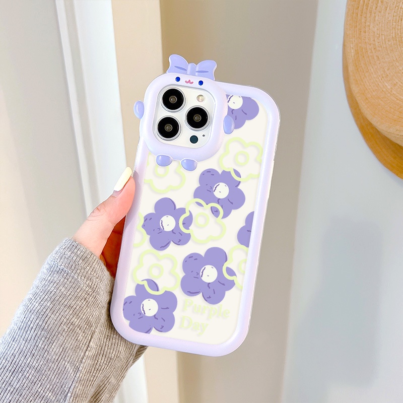 Ốp lưng iphone camera nơ Flower Day 6/6plus/6s/6splus/7/7plus/8/8plus/x/xs/11/12/13/14/pro/max/promax/plus/shin/case