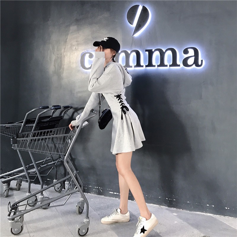 [Mã SKAMA06 giảm 8% tối đa 50K đơn 250K] ĐẦM DRESS NỮ THU ĐÔNG ULZZANG | BigBuy360 - bigbuy360.vn
