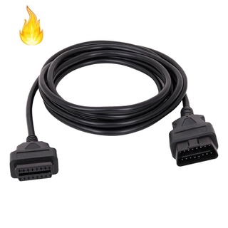 Dây cáp nối dài 1.5m obdii sang 16pin 16pin cho xe hơi obd2