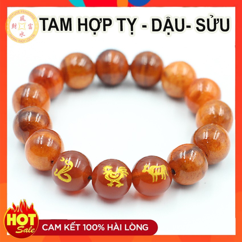 Vòng tay Tam hợp Tỵ - Dậu - Sửu