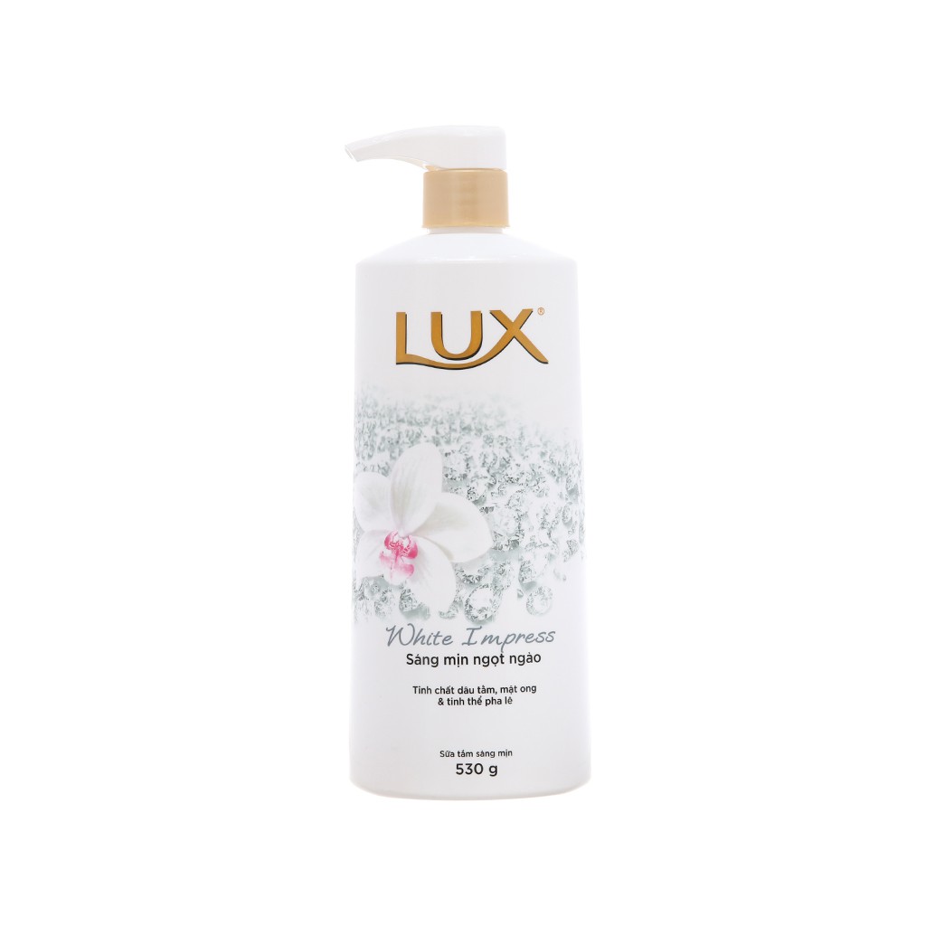 Sữa tắm sáng mịn Lux White Impress 530g