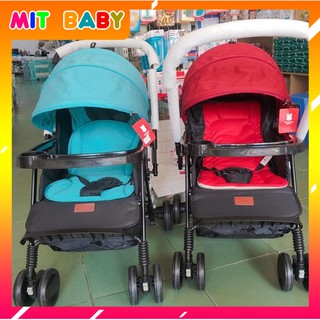 [ Tặng màn+đệm xe] Xe đẩy trẻ em cao cấp 2 chiều Seebaby T11 chính hãng có giảm sóc BẢO HÀNH 1 NĂM