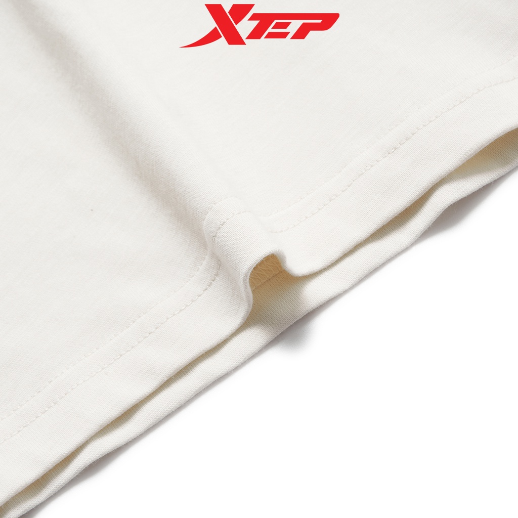 Áo croptop nữ Xtep, tay ngắn, kiểu dáng basic chất vải cotton mát mẻ, cá tính 878228010081