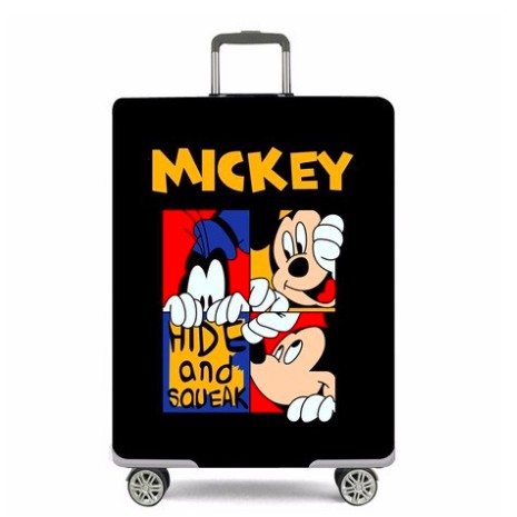 Túi bọc vali - Áo bọc vali co giãn 4 chiều, double lock - Luggage cover