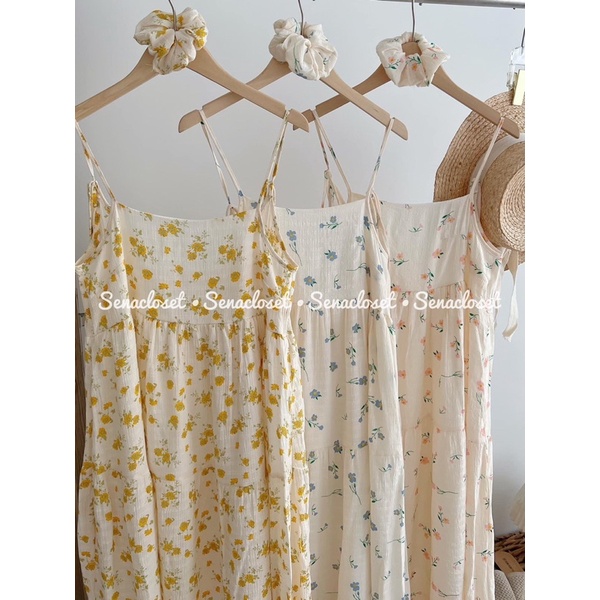 Đầm Váy Maxi hoa 2 dây dáng dài cực xinh🌸🌼🌸🌼