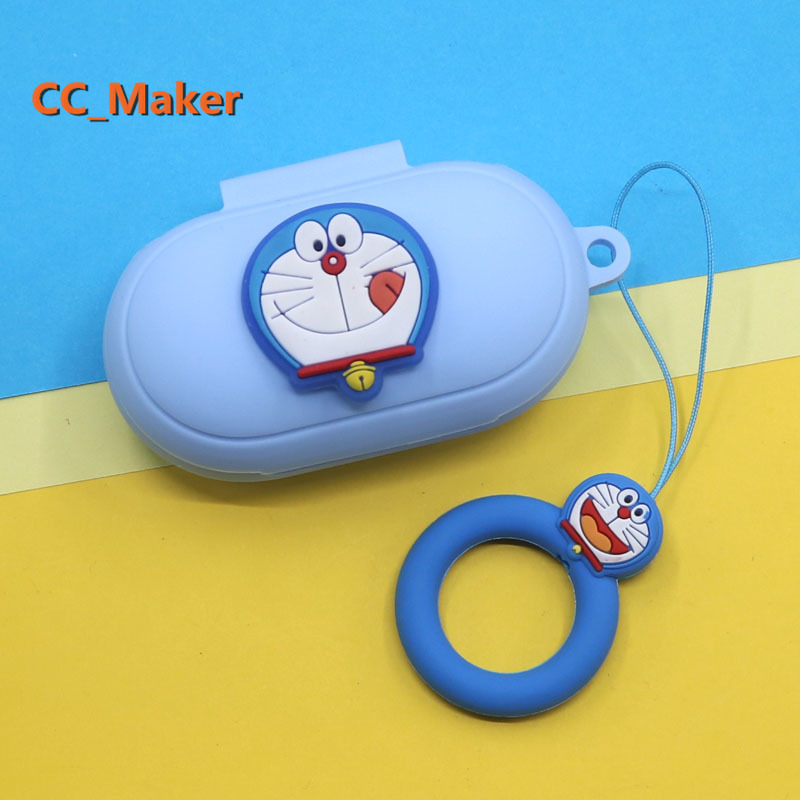 【In stock】Samsung Galaxy Buds Plus Case Cartoon Ring Lanyard New Samsung Buds Live Earphone Case Silicone soft shell Samsung Buds+ Cover | BigBuy360 - bigbuy360.vn