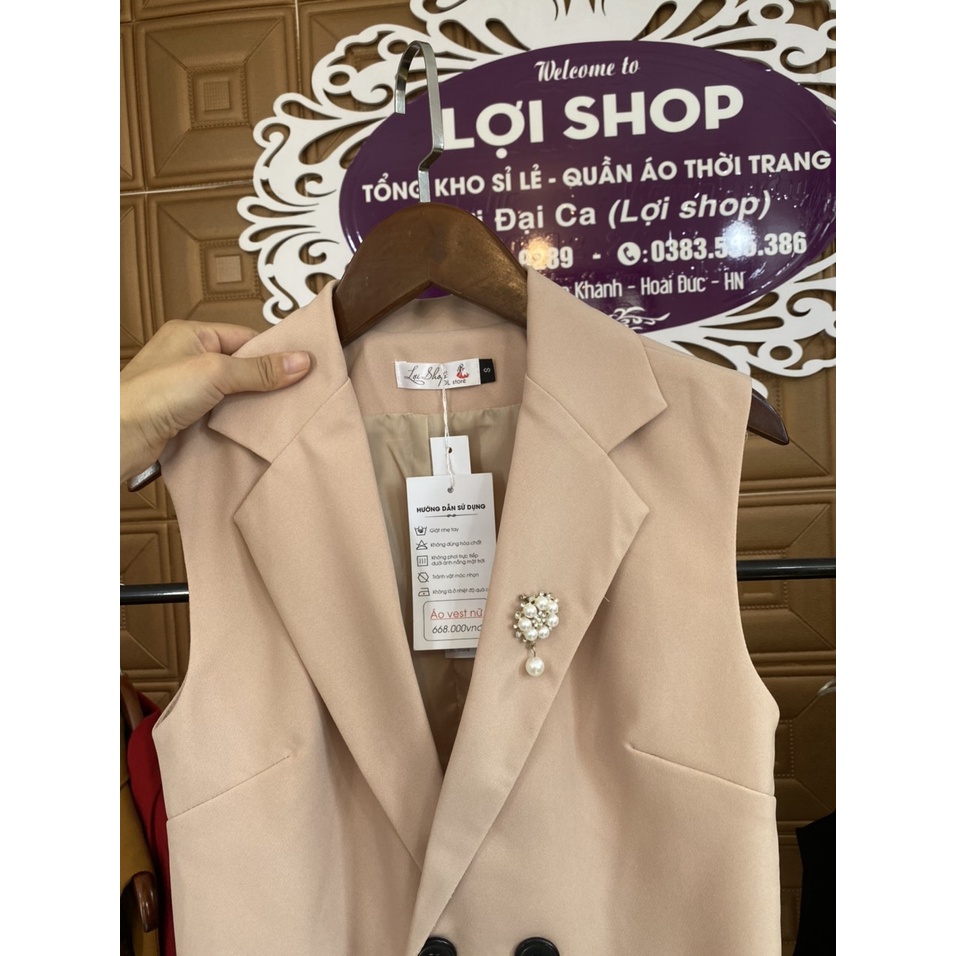 Áo Vest Nữ Gile STAR- chiều dài áo 82cm- tặng Tag cài ngực | BigBuy360 - bigbuy360.vn