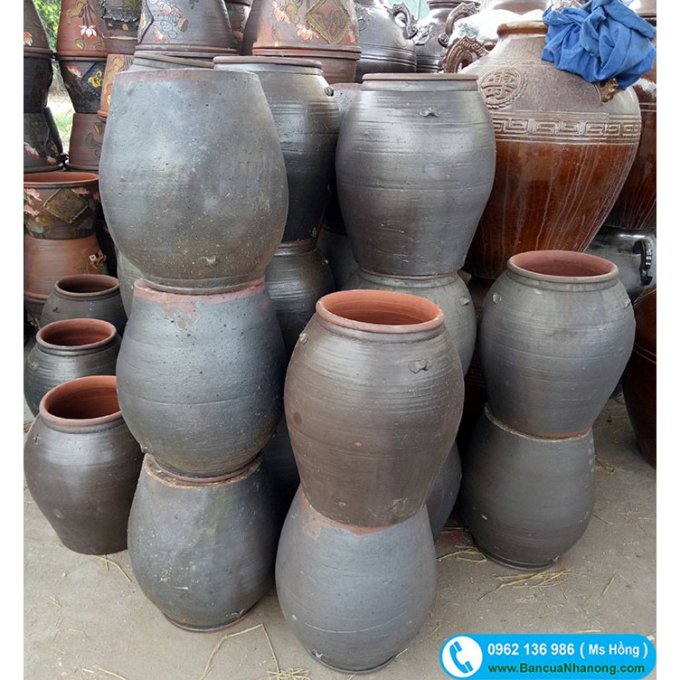 Chậu Chum Sành Tròn II Chậu Chum Sành Trồng Hoa Sen Hoa Súng