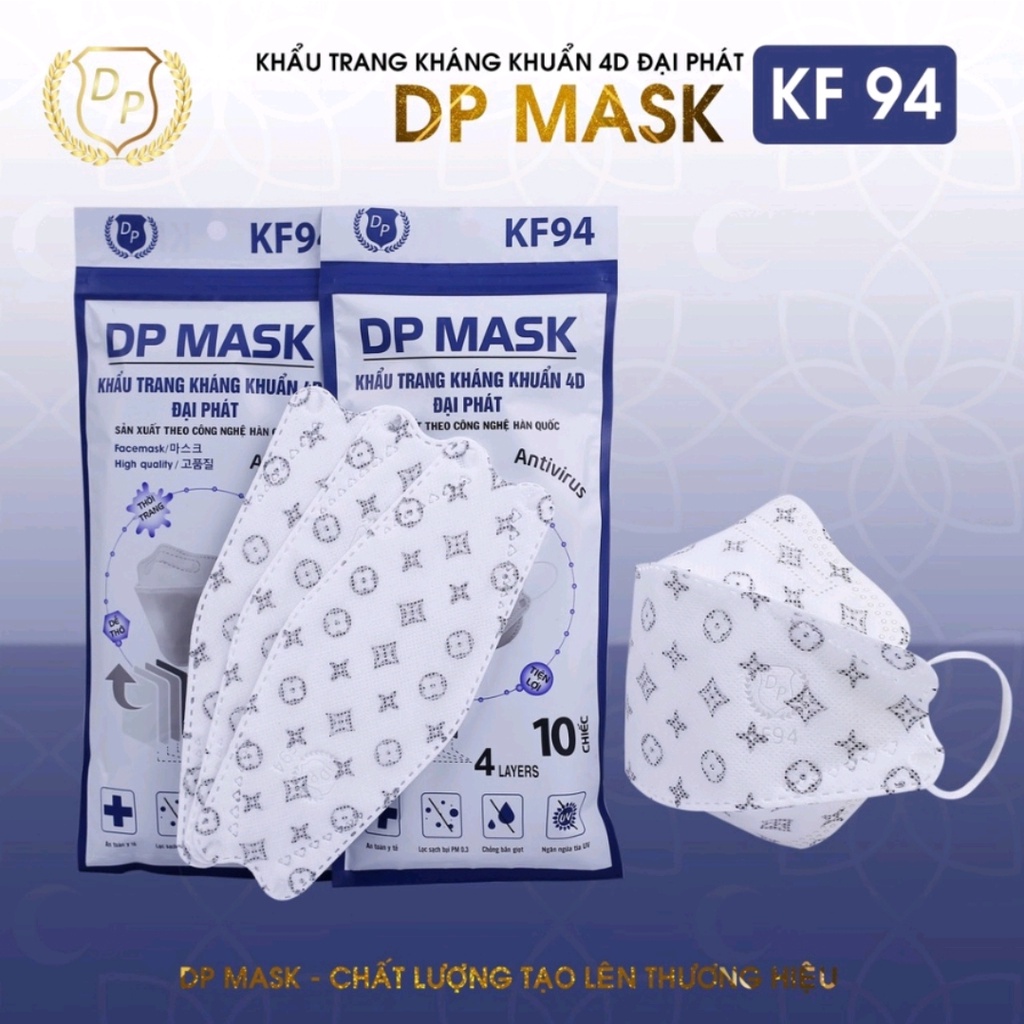 Thùng 200 Chiếc Khẩu Trang 4D Mask Chuẩn Hàn Quốc