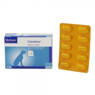 1 viên Calci Delice bổ sung Canxi và khoáng chất thiết yếu cho chó - Virbac Calci Delice