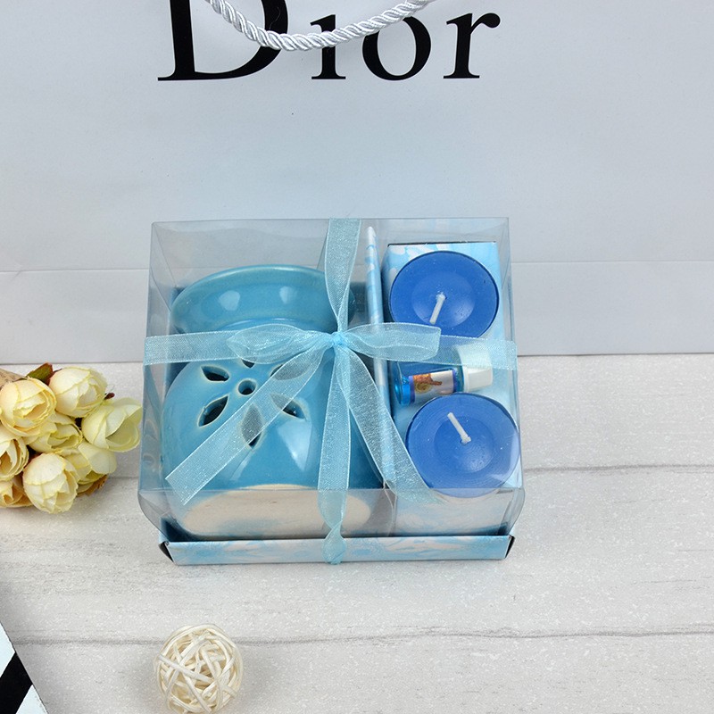 Bộ Nến Thơm Đèn Xông HươngTinh Dầu
