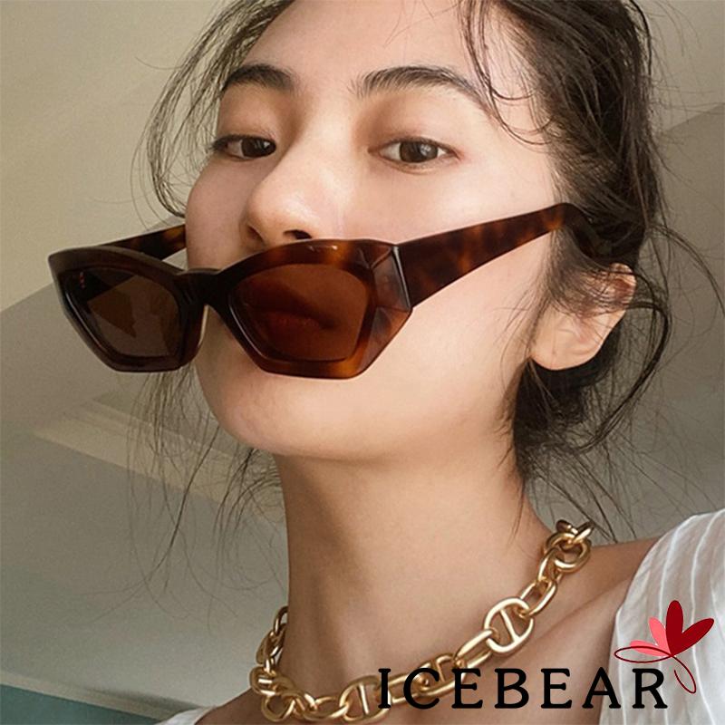 Kính mát gọng đa giác chống tia UV thời trang dành cho nữ