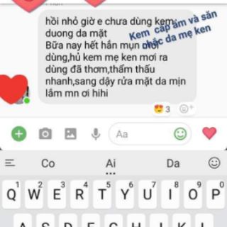 Cấp ẩm và săn chắc da Mẹ Ken