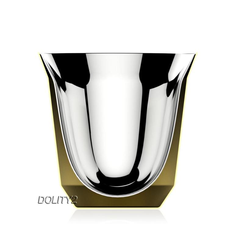 Set 2 Cốc Cà Phê Cách Nhiệt Bằng Thép Không Gỉ