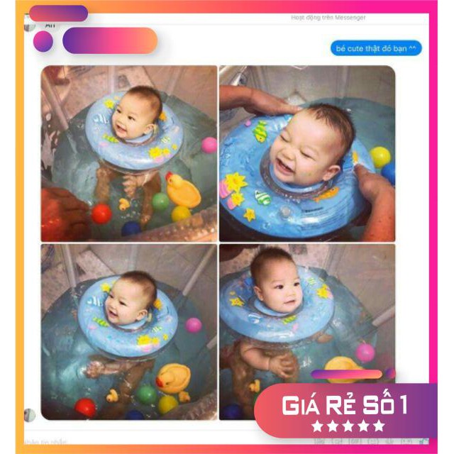 [ SIÊU KHUYẾN MẠI ] Bể Bơi Đứng Thành Cao Trong Suốt Baby Supplies (80x80cm).