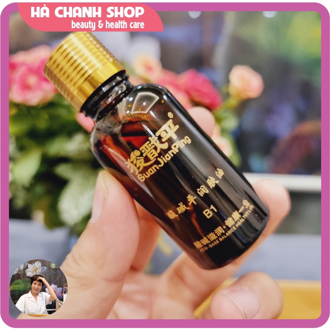 Tinh Dầu Châm Cứu Suan Jian Ping B1 Châm Cứu Vô Hình Tinh Dầu Cổ Vai Gáy B9 Chuyên Dùng Cho Spa Mát Xa Chăm Sóc Sức Khỏe