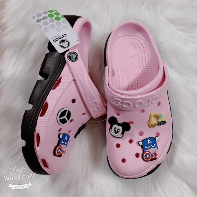 TỔNG KHO DÉP SỤC C.R.O.C.S ,TẶNG KÈM 6 Stick,Jibbitz