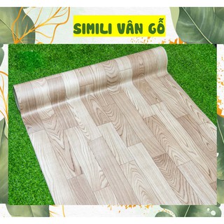 Thảm trải sàn nhà simili - vân gỗ silver gray - chống nước tuyệt đối - khổ 1m