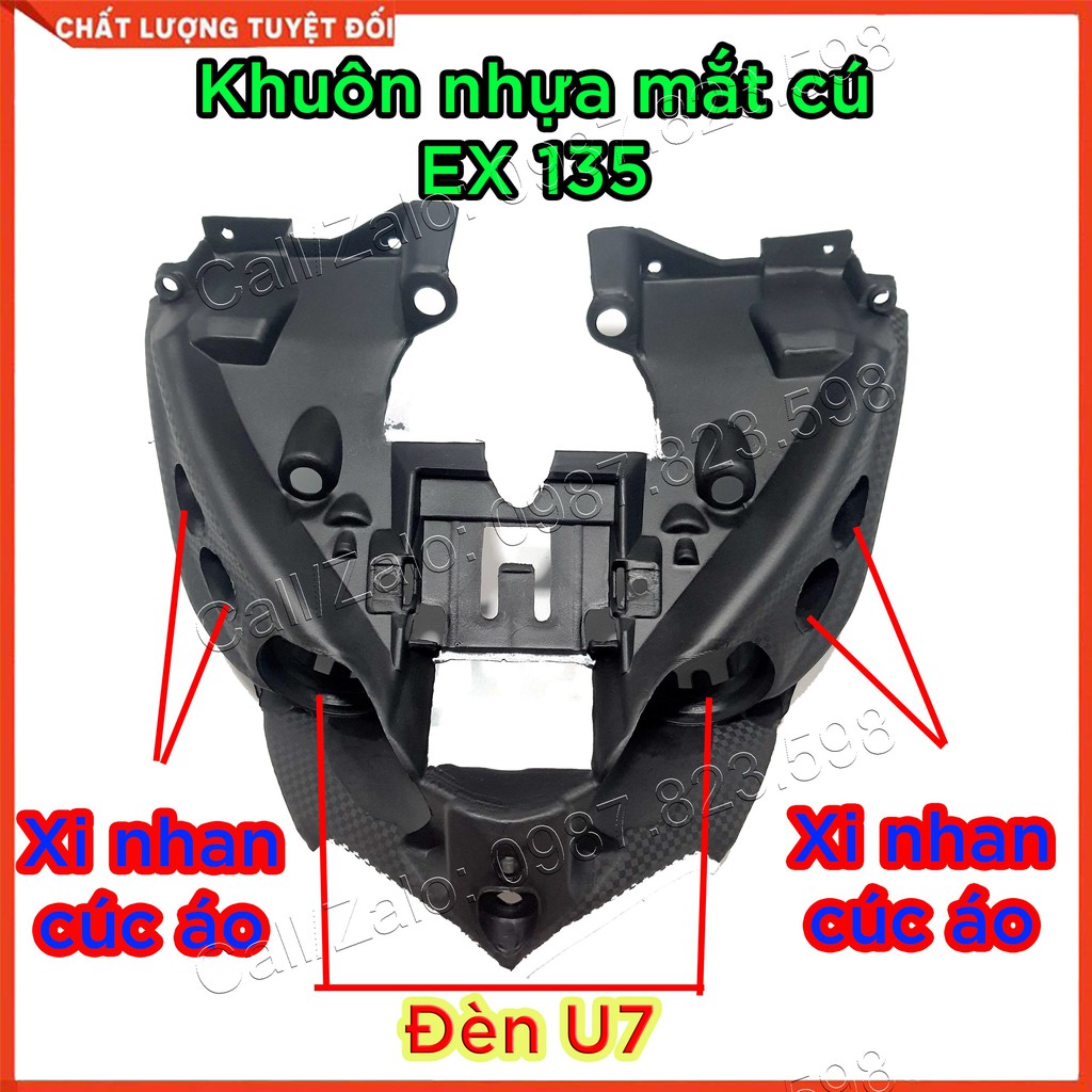 Khuôn Nhựa Mắt Cú Ex 135 , Ex150; Chỉ Khuôn Nhựa Mắt Cú Exciter 135, 150