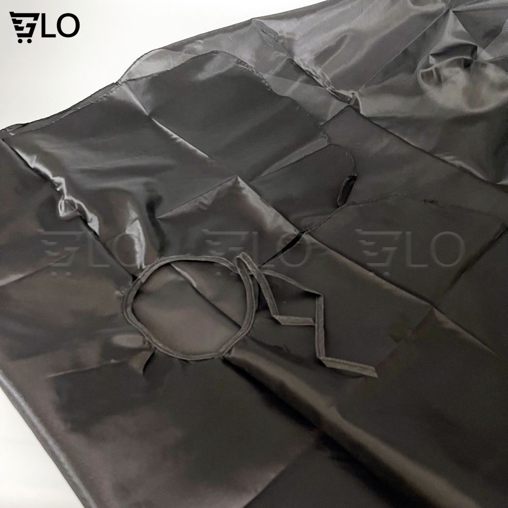 Áo Choàng Cắt Tóc Chống Thấm Nước Chất Liệu PVC Dành Cho Salon