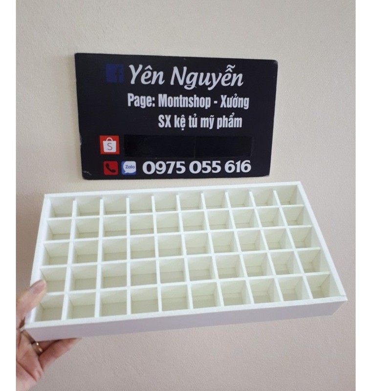 Khay son 50 ô đủ màu