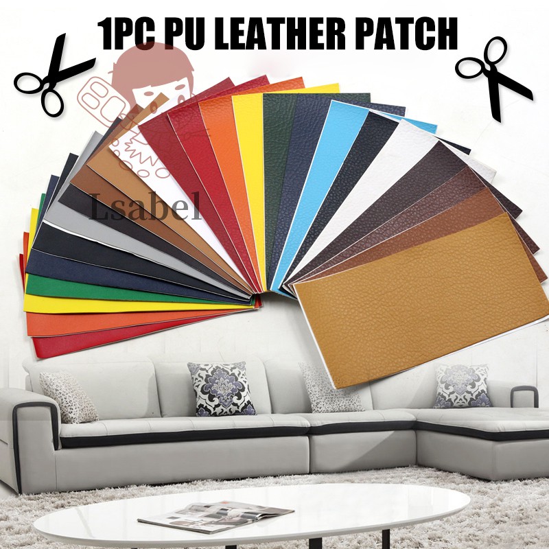 Leather Repair Kit Patch Self-Adhesive Patch for Car Seat Upholstery Filler Couch Sofa Furniture
