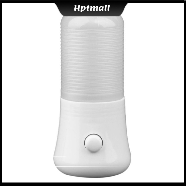 3W Plug-in Wall Manual On/Off Switch LED Night Light Soft White