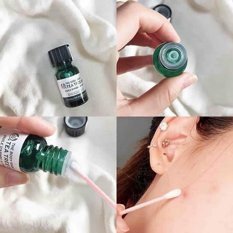Tinh dầu tràm dành cho da mụn The Body Shop Tea Tree Oil